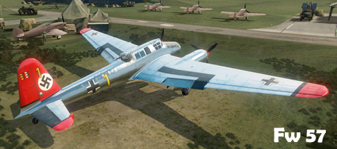 Fw 57 - World of Warplanes