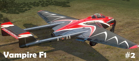 Vampire F1 - World of Warplanes