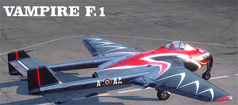 Vampire F.1 - World of Warplanes