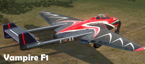 Vampire F.1 - World of Warplanes