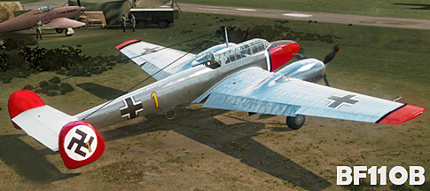 BF110B World of Warplanes